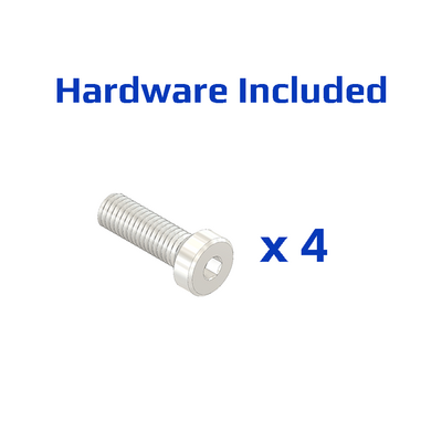 32-909014N-1SS MODULAR SOLUTIONS PNEUMATIC PLATE 90MM X 90MM WITH GASKET 1/4" NPT THREADED CENTER THRU HOLE